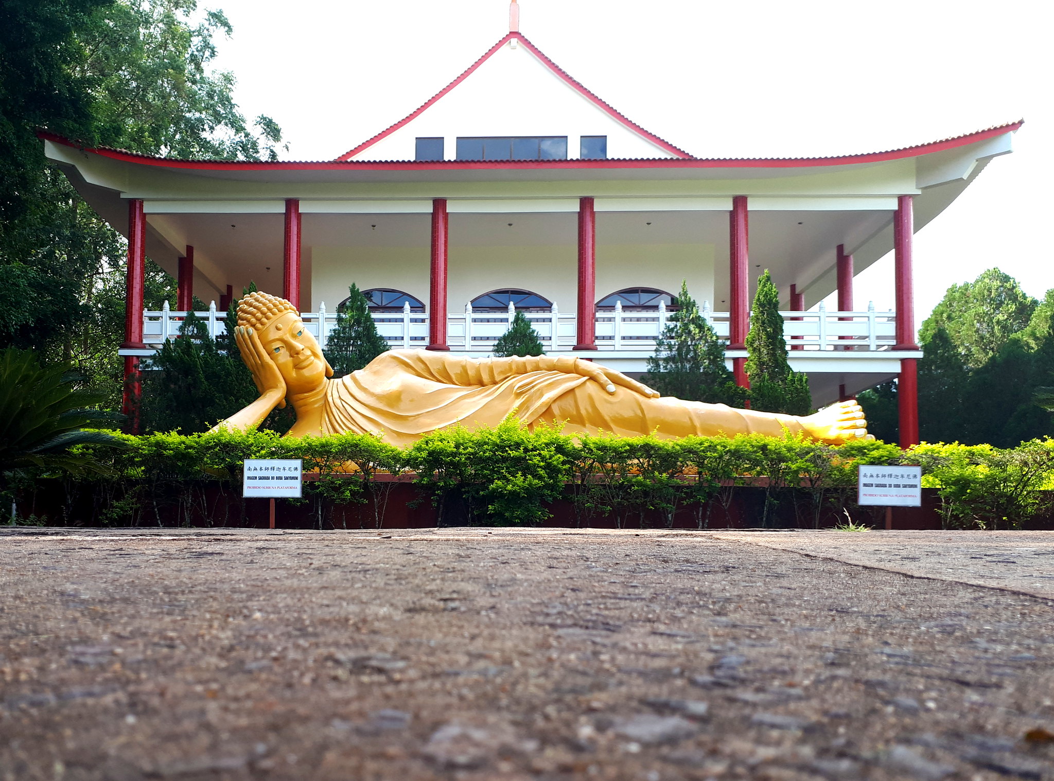 Templo Budista Chen Yen em Foz do Iguaçu.